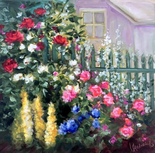 English Rose Garden 12X12