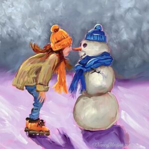 Snow Pals 16X16