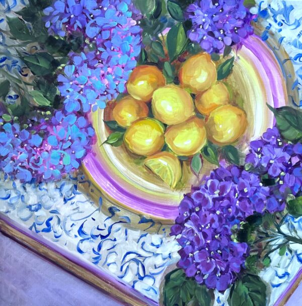 Lemon Drop Hydrangeas 20X20