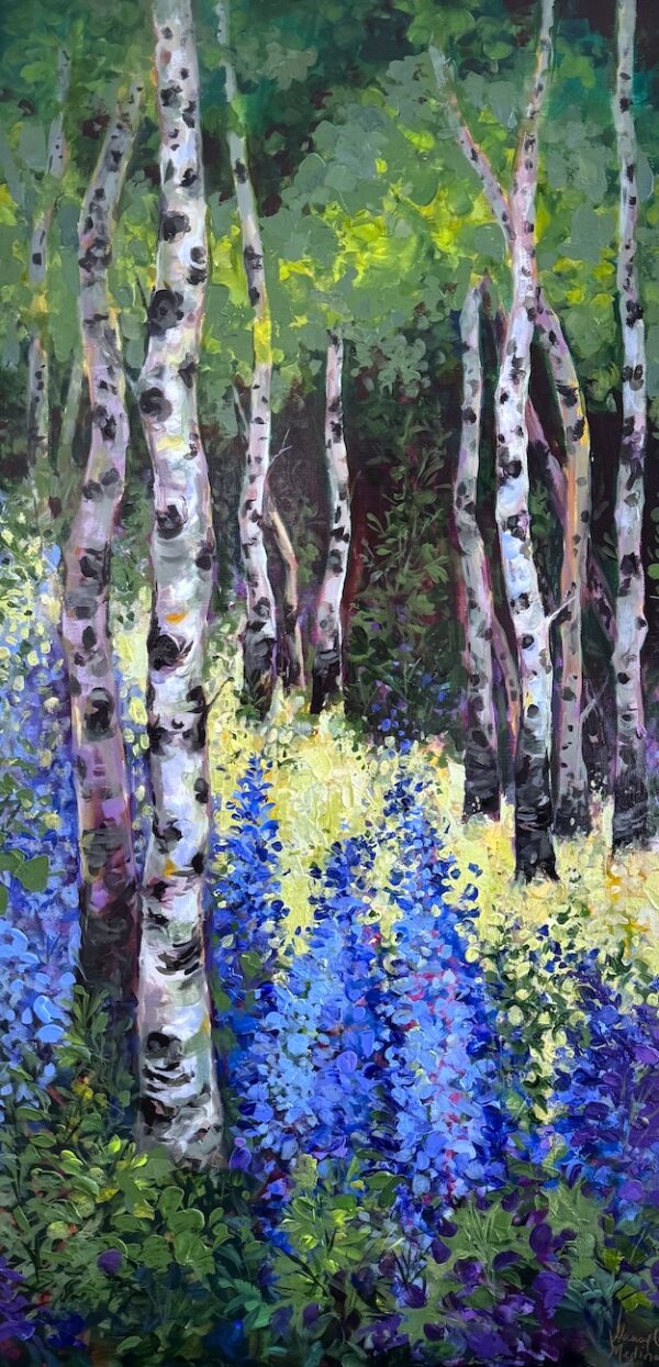 Hidden Path Aspens 24X48